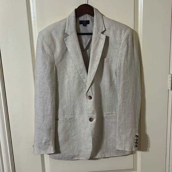 Linen Club Room Sport Jacket 100% Linen